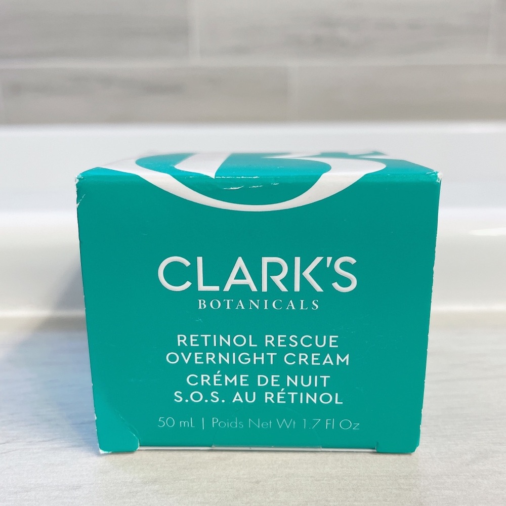 Clark’s Retinol Rescue Overnight Cream: Time-Release Retinol Cream
